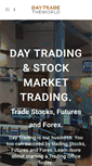 Mobile Screenshot of daytradetheworld.com